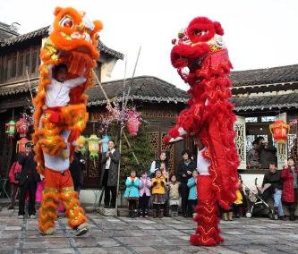 廣東舞獅太精彩，堪稱極限運動(圖1)